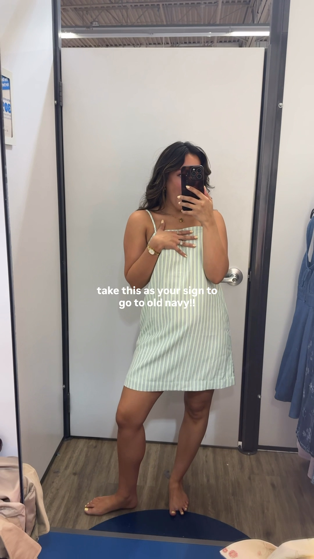 What’s new at old navy for spring/summer!

Striped/pink dress- XS (runs a little big)
Khaki jacket- small
Baggy jeans- 4 (run a little big)
Zebra top- small
Striped maxi dress- small
Yellow crochet dress- small
Halter neck pink one piece- small
Dream floral denim jacket- small (size down!)
White crochet tank- small
High waisted cream floral jeans- 4

#LTKSeasonal #LTKPetite #LTKootd