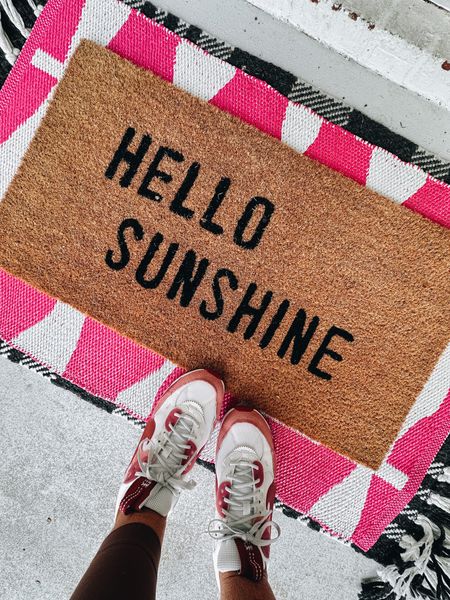 the perfect way to welcome friends!! cute + colorful entry rugs for your front door decor | 

#LTKhome #LTKSeasonal #LTKfindsunder50