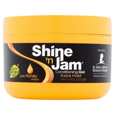 Shine n Jam® Extra Hold Conditioning Styling & Braiding Gel 8 oz. Moisturizing Unisex | Walmart (US)