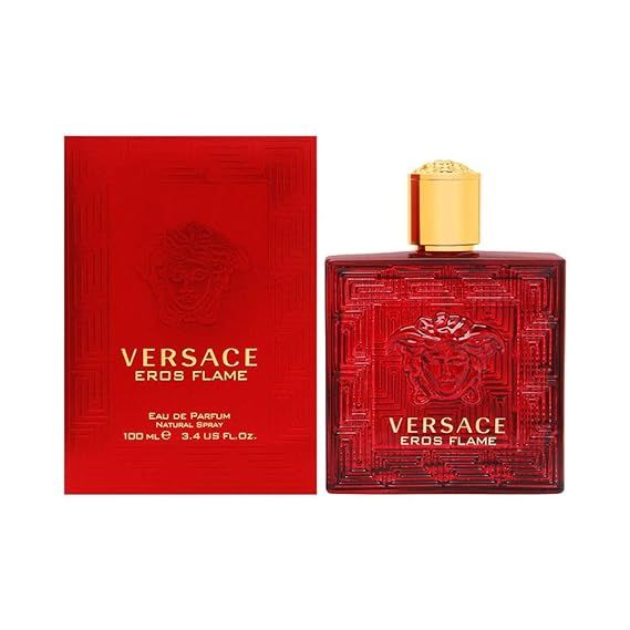 Versace Eros Flame for Men 3.4 oz Eau de Parfum Spray | Amazon (US)