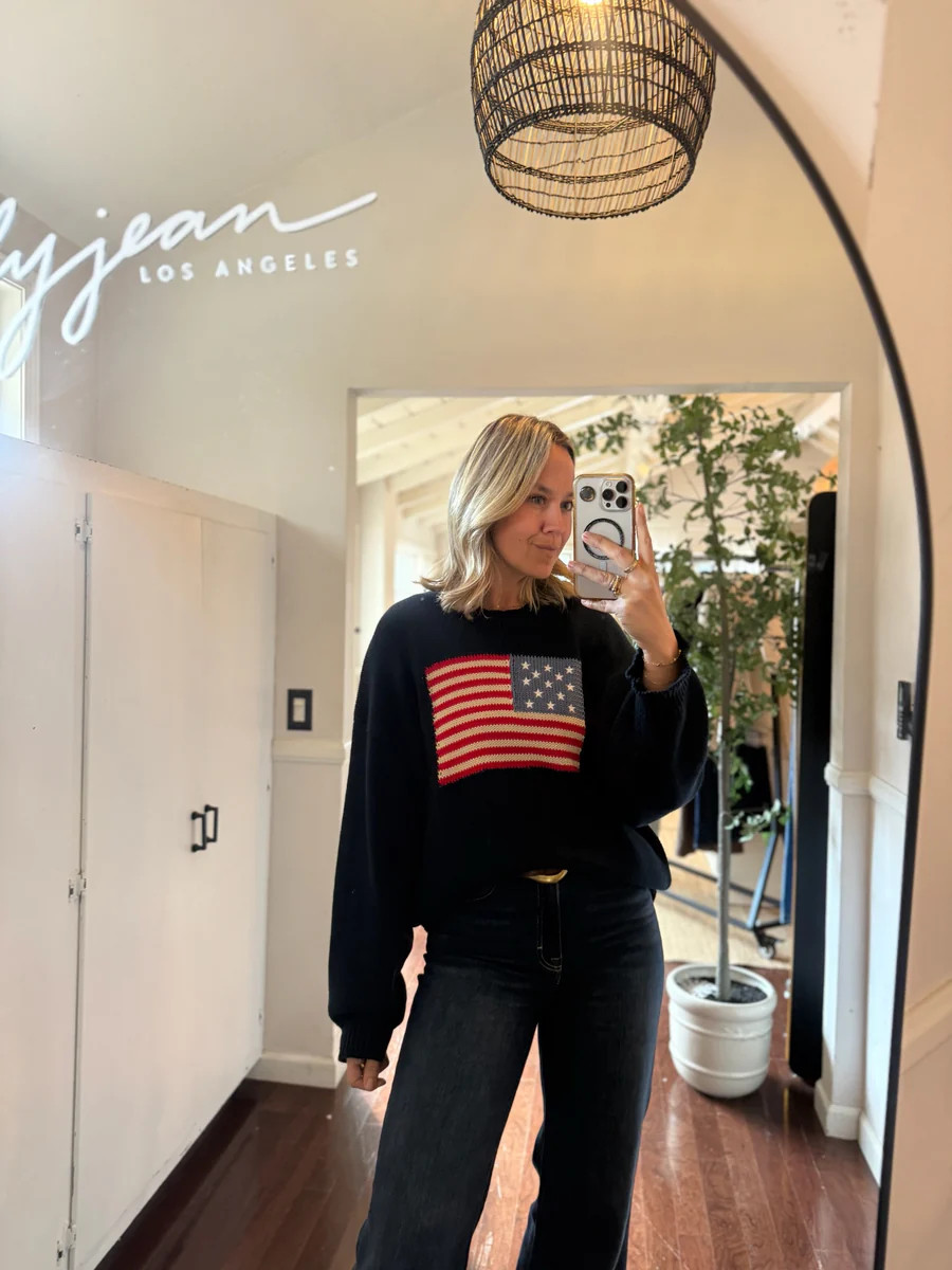 *Preorder Americana Sweater | Carly Jean Los Angeles