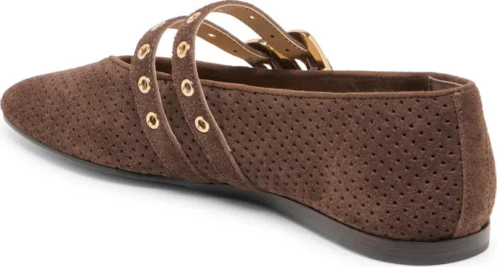 Baylee Grommet Mary Jane Flat (Women) | Nordstrom