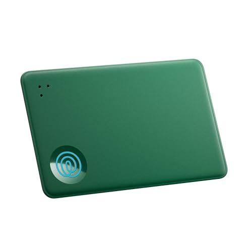 Life360 Tile Slim - Wallet Finder, Bluetooth Tracker and Item Locator for Luggage Tags, Passports and More. Both iOS and Android Compatible. Phone Finder. 1-Pack (Green Surf) | Amazon (US)