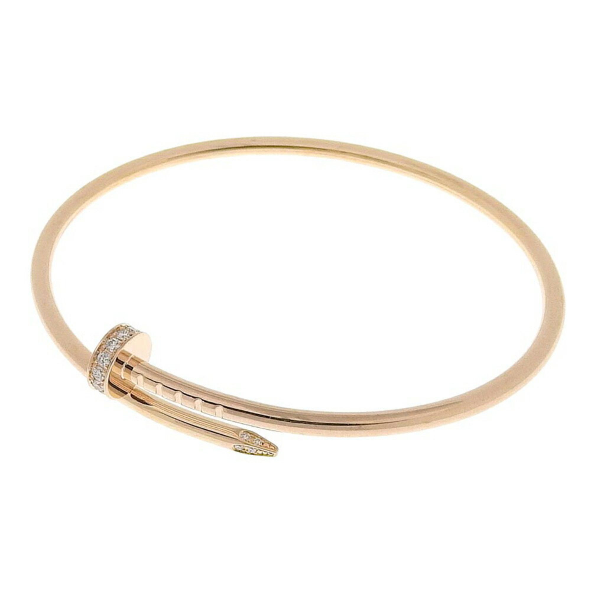 Cartier Cartier Just Uncle SM Bangle K18PG Melee Diamond Size 16 B6065816 Nail | Grailed | Grailed