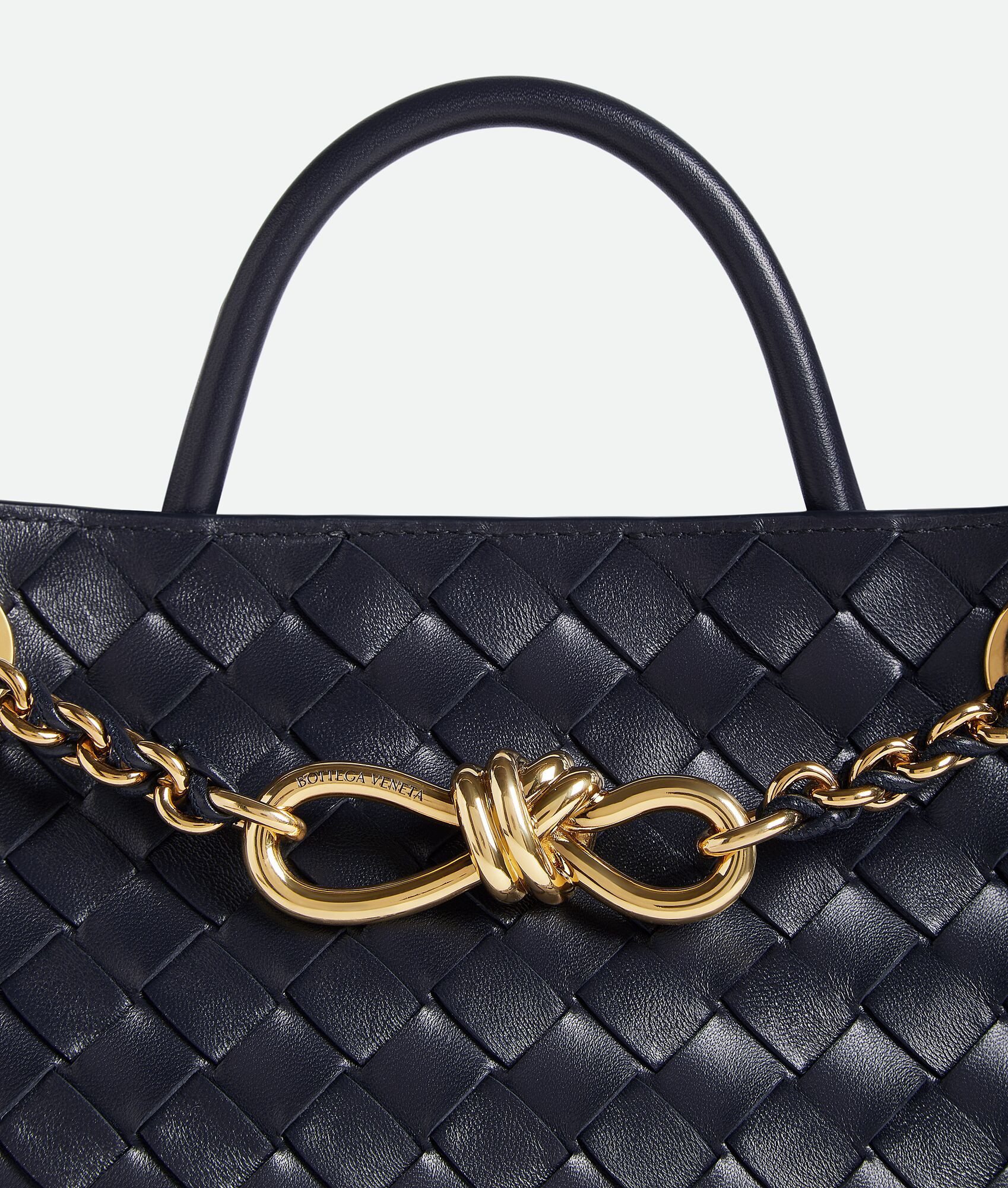 Women's Small Andiamo Chain in Nocturnal | Bottega Veneta US | Bottega Veneta