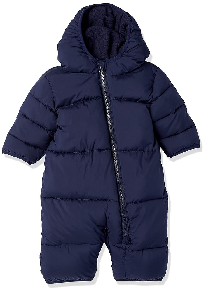Amazon Essentials Unisex Babies' Water-Resistant Winter Puffer Bunting Suit | Amazon (US)
