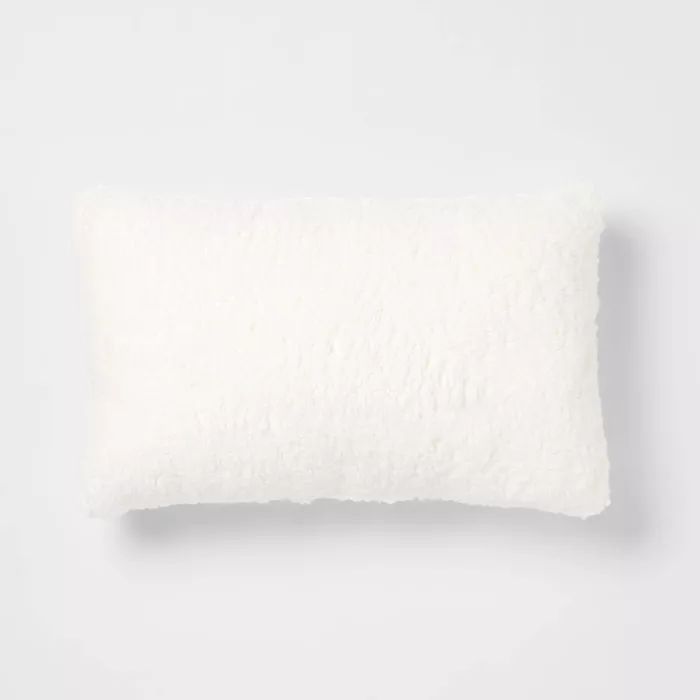 Solid Sherpa Throw Pillow - Threshold™ | Target