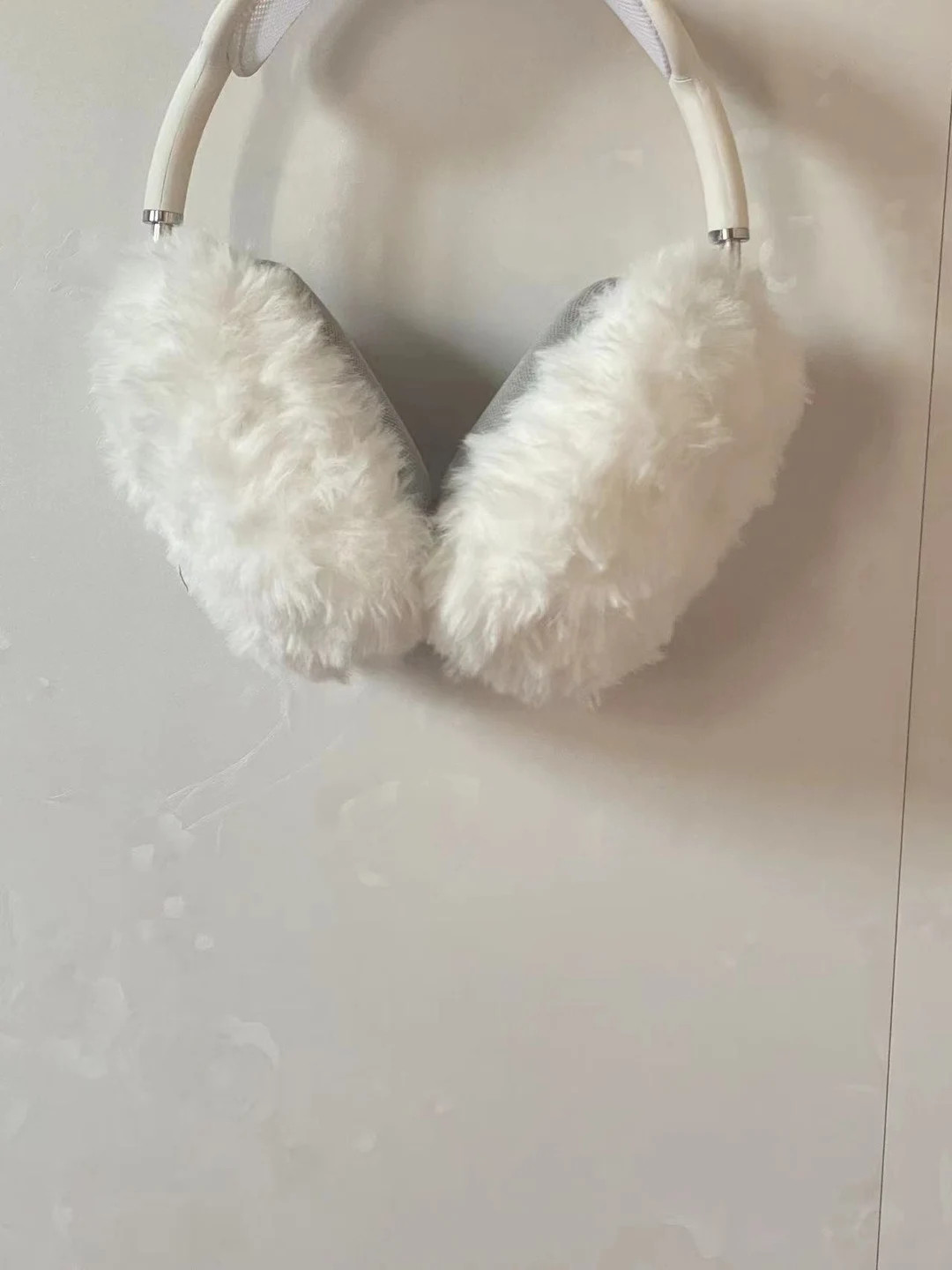 Crochet Airpods Max Headphone Covers White Fur AirPod Max Case - Etsy | Etsy (US)