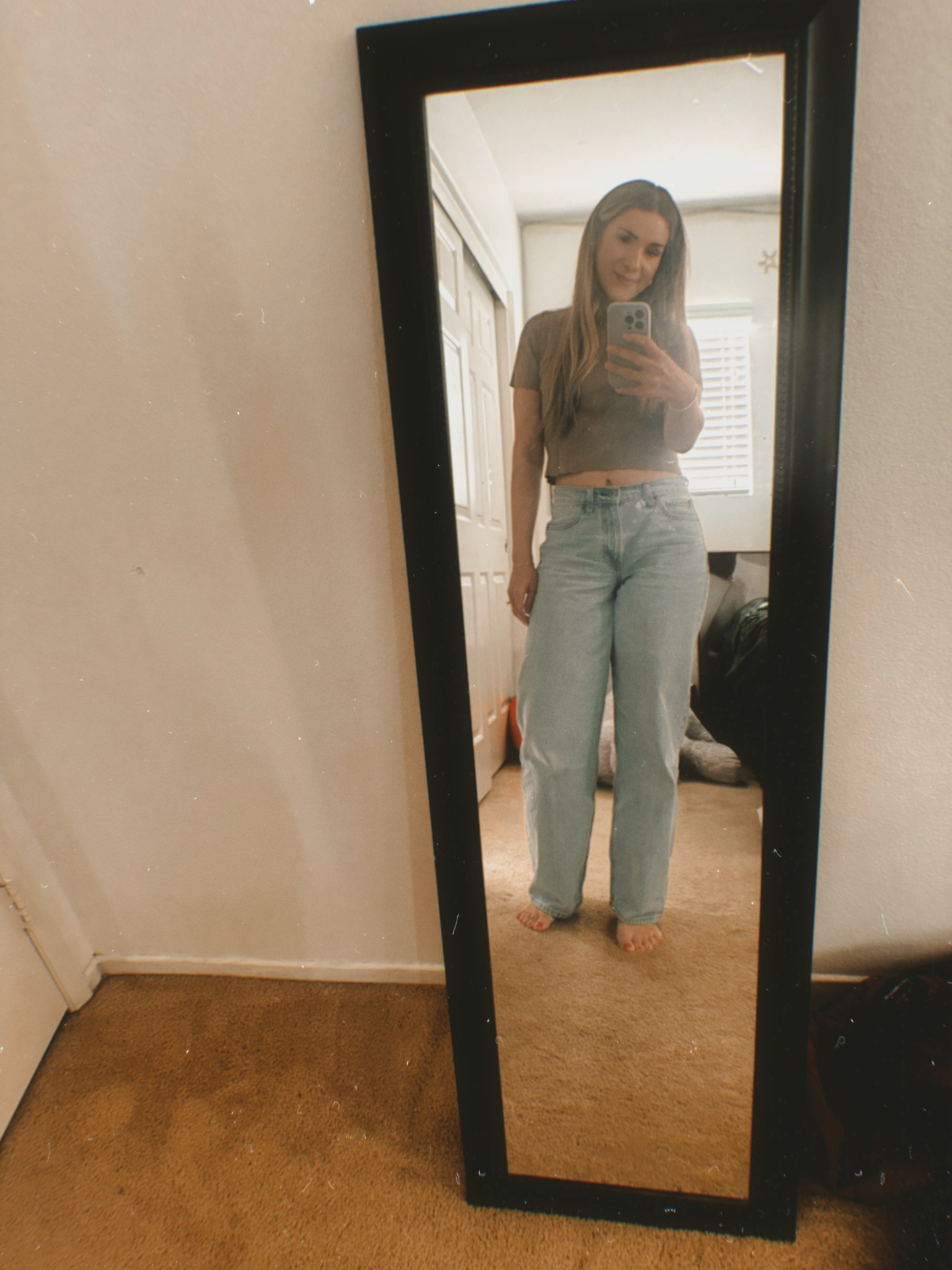 My favorite Abercrombie jeans size 27 on sale now use suiteaf for extra 15 percent off 

#LTKStyleTip #LTKSaleAlert