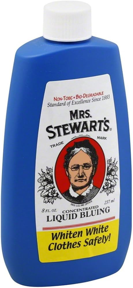 Mrs. Stewart's Concentrated liquid bluing , 8 ounce | Amazon (US)