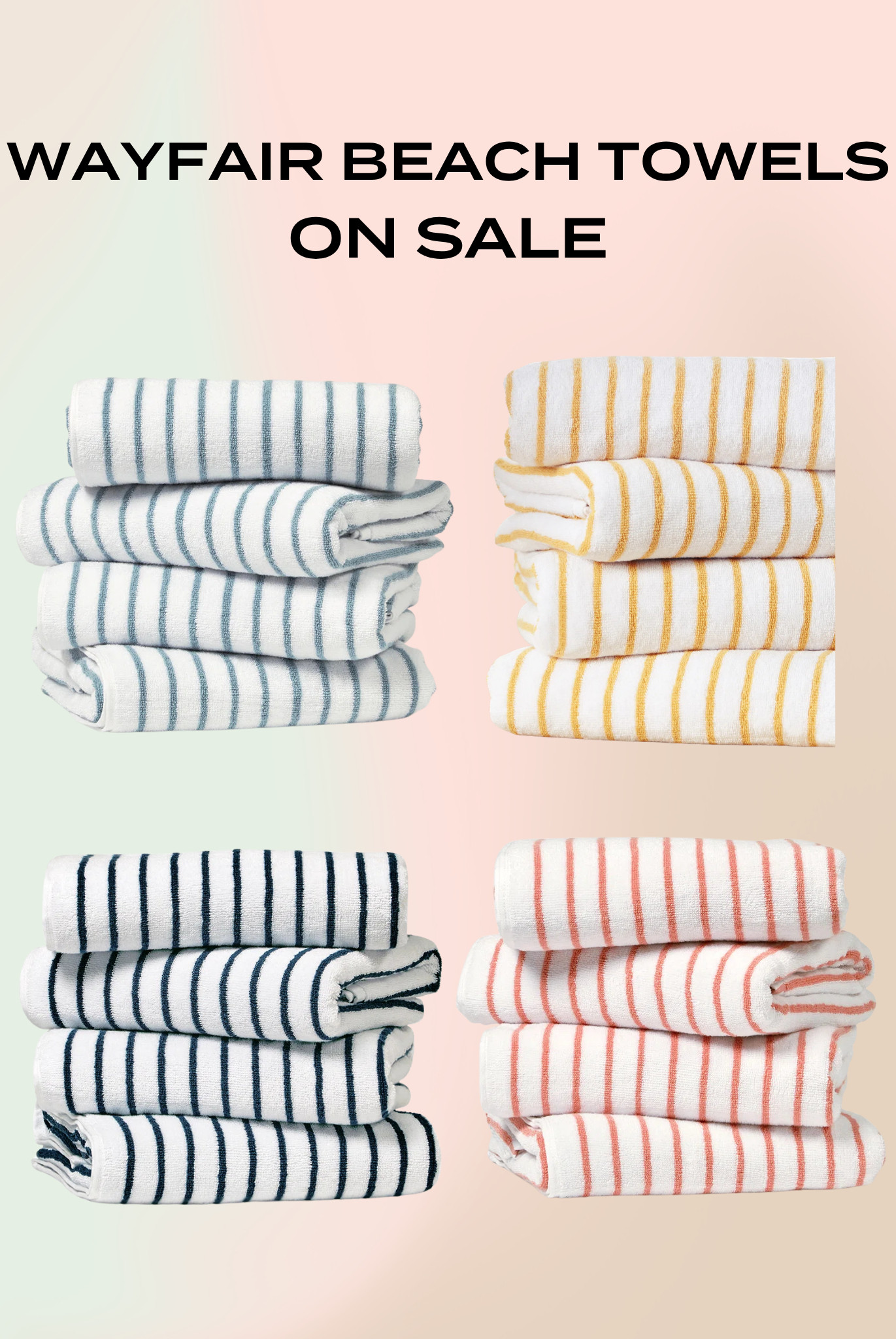 Wayfair beach towels on sale! ☀️

#AD @‌wayfair #wishyouwerehere #outdoor #Wayfair #WayfairPartner

#LTKSeasonal #LTKHome #LTKSaleAlert