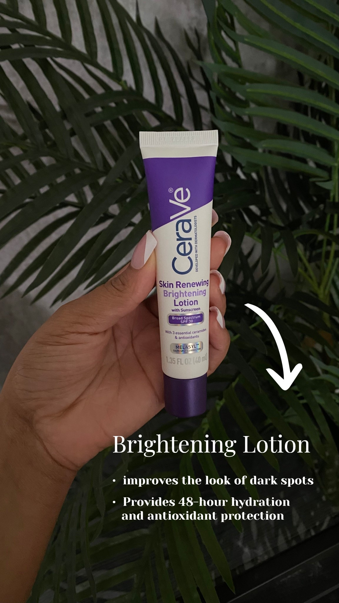 Added CeraVe new skin renewing brightening lotion to my skincare collection. Love that it also has SPF in it. 

#LTKBeauty #LTKselfcare #LTKmorningroutine
