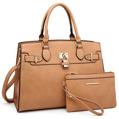 Dasein Women Handbags and Purses Ladies Shoulder Bag Top Handle Satchel Tote Work Bag with Wallet | Amazon (US)