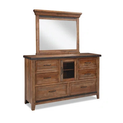 Dargan 6 Drawer Combo Dresser with Mirror | Wayfair North America