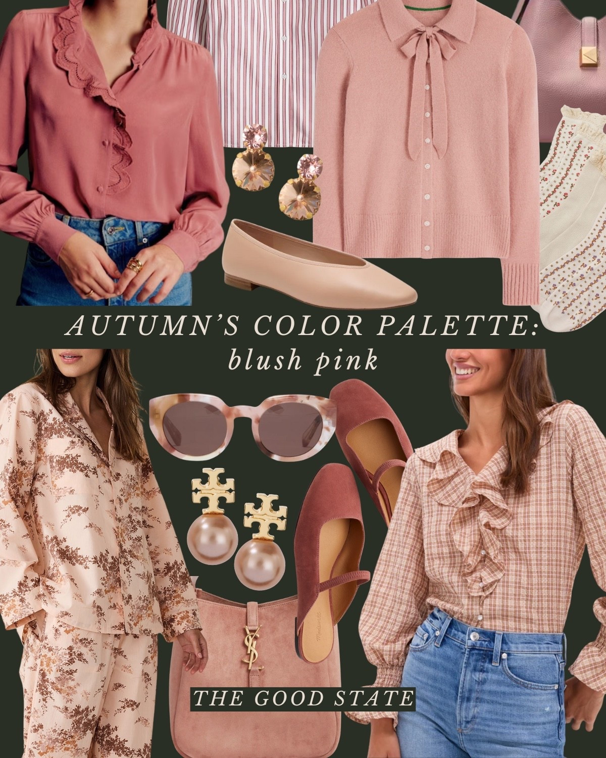 This collection is for the Fall girlies — the ones who come alive when the world turns to gold. When the trees are dressed in shades of rusty orange, deep red, warm yellow and specks of green — and your wardrobe starts to mirror the leaves outside your window. This is for the For the Ivy League ladies who find magic in the changing seasons. The ones who wrap themselves in rich brown knits, deep forest green coats, sun-warmed yellow turtlenecks, and wine colored flats— hues that feel like walking through Central Park in late October or spending the weekend in a cozy cabin in Vermont. This is for the ladies who believe there’s nothing quite like traditional staples — crisp button-downs, wool blazers, and a pair perfectly-worn leather riding boots. A love letter to Ralph Lauren, with hints of equestrian, New England prep, and a sprinkle of Gilmore Girls charm. This collection is for the women who love to layer with silk scarves, quilted vests, cashmere cardigans and of course lots and lots of accessories. For the ones who reach for quality pieces in timeless palettes that reflect the beauty of autumn itself. This is for you, my fellow Fall girlies🍂 Wedding guest, jeans,back to school, college outfit ideas, riding boots, wedding guest dress, western style, JCrew, JCrew factory, Anthropologie, Anthro, quince, nordstrom, tuckernuck, Walmart fashion, H&M, mini dress, fall photoshoot, designer look for less, saddle bag, boots, jacket, coat, family photos outfits, madewell, Toups and co, clean beauty, Kate spade, Amazon fashion, loafers, Breda, Susan Shaw, loeffler Randall, the good state, Lauren England, brown gingham, loafers

#LTKSaleAlert #LTKFindsUnder100 #LTKStyleTip