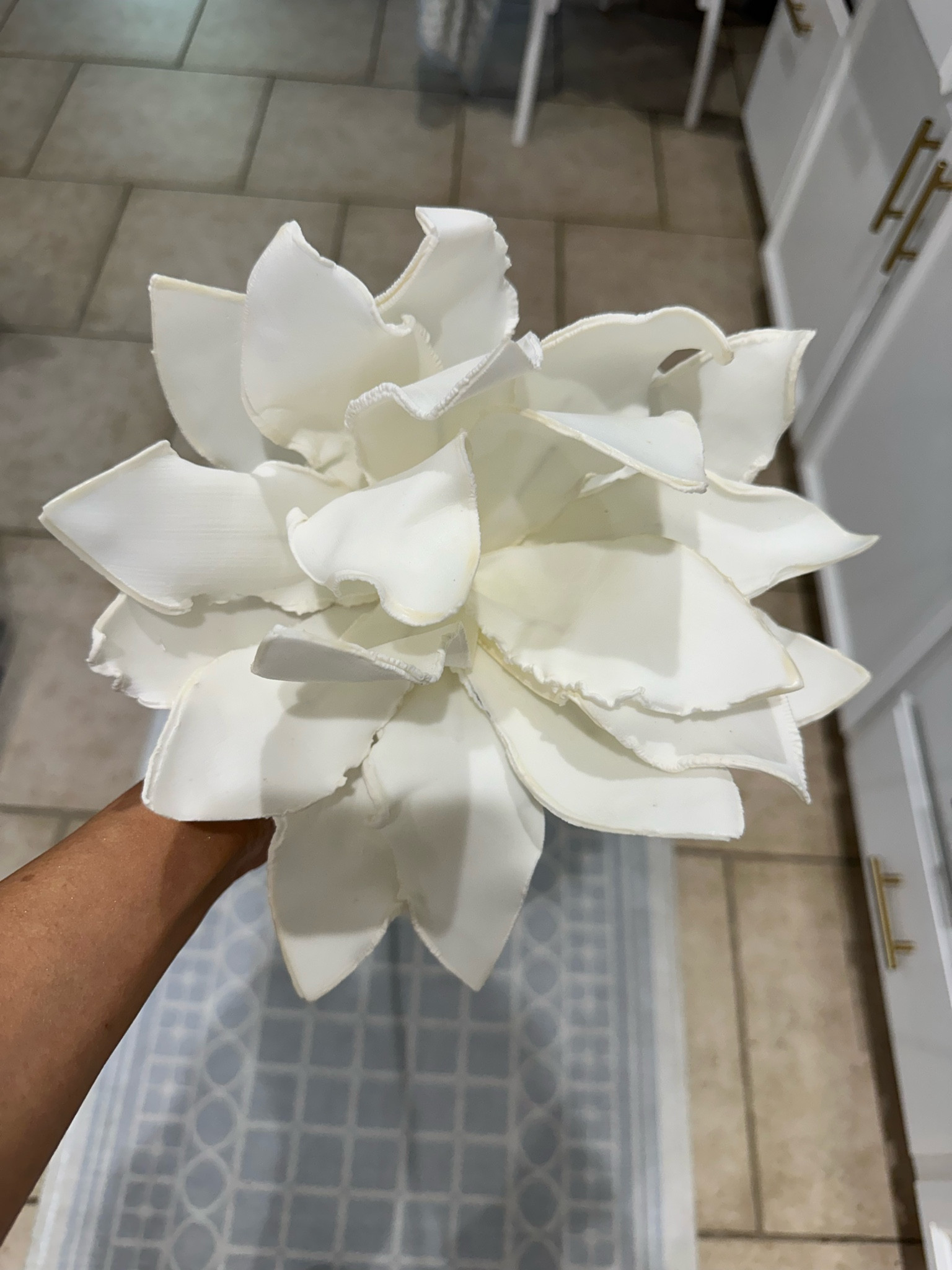 Large white floral stem for Christmas 

#LTKSeasonal #LTKHome