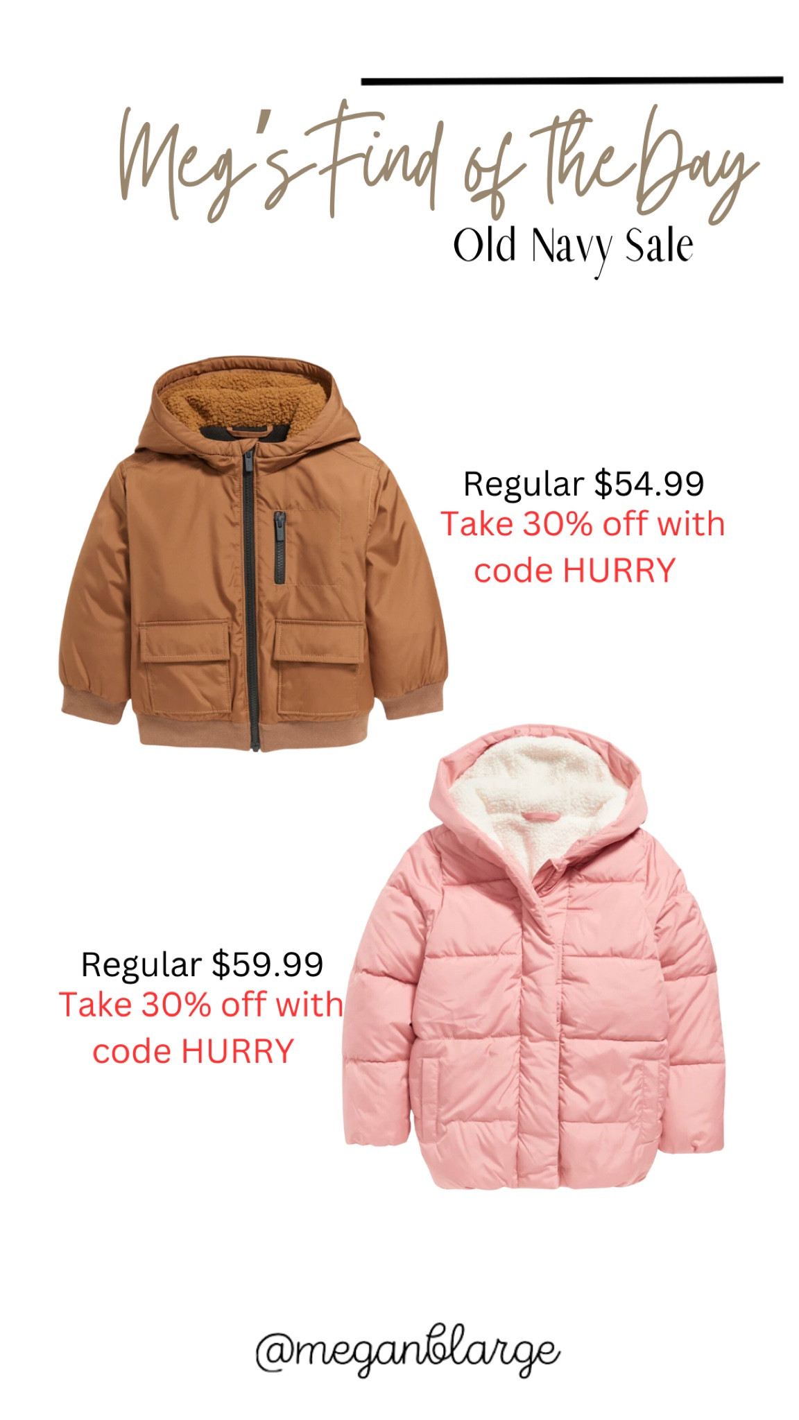 May not be cold enough for a heavy coat yet, but you’ll want to check out the two day sale at Old Navy



#oldnavy #sale #oldnavykids 

#LTKSeasonal #LTKfindsunder50 #LTKsalealert