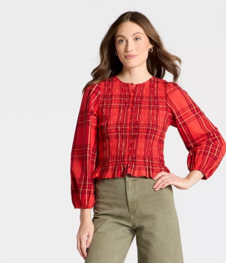 Blouse $35

#LTKOver40 #LTKHoliday #LTKFindsUnder50