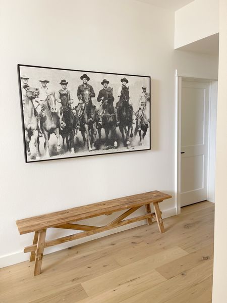 H O M E \ art is going back up on the walls!🤠🤠🤠

Entry
Entryway
Home decor 
Bench 

#LTKhome