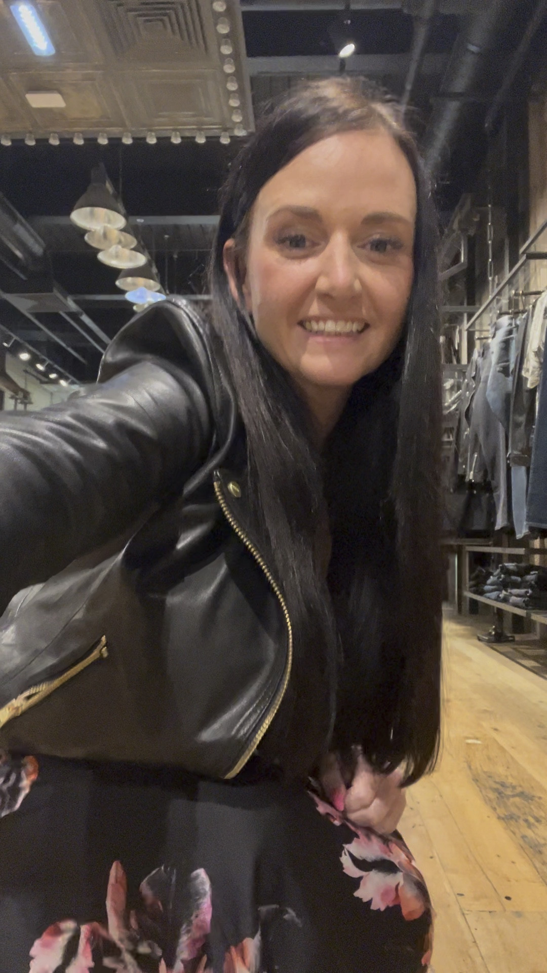 Slip dress and leather 🖤🌸

#LTKeurope #LTKautumn #LTKuk