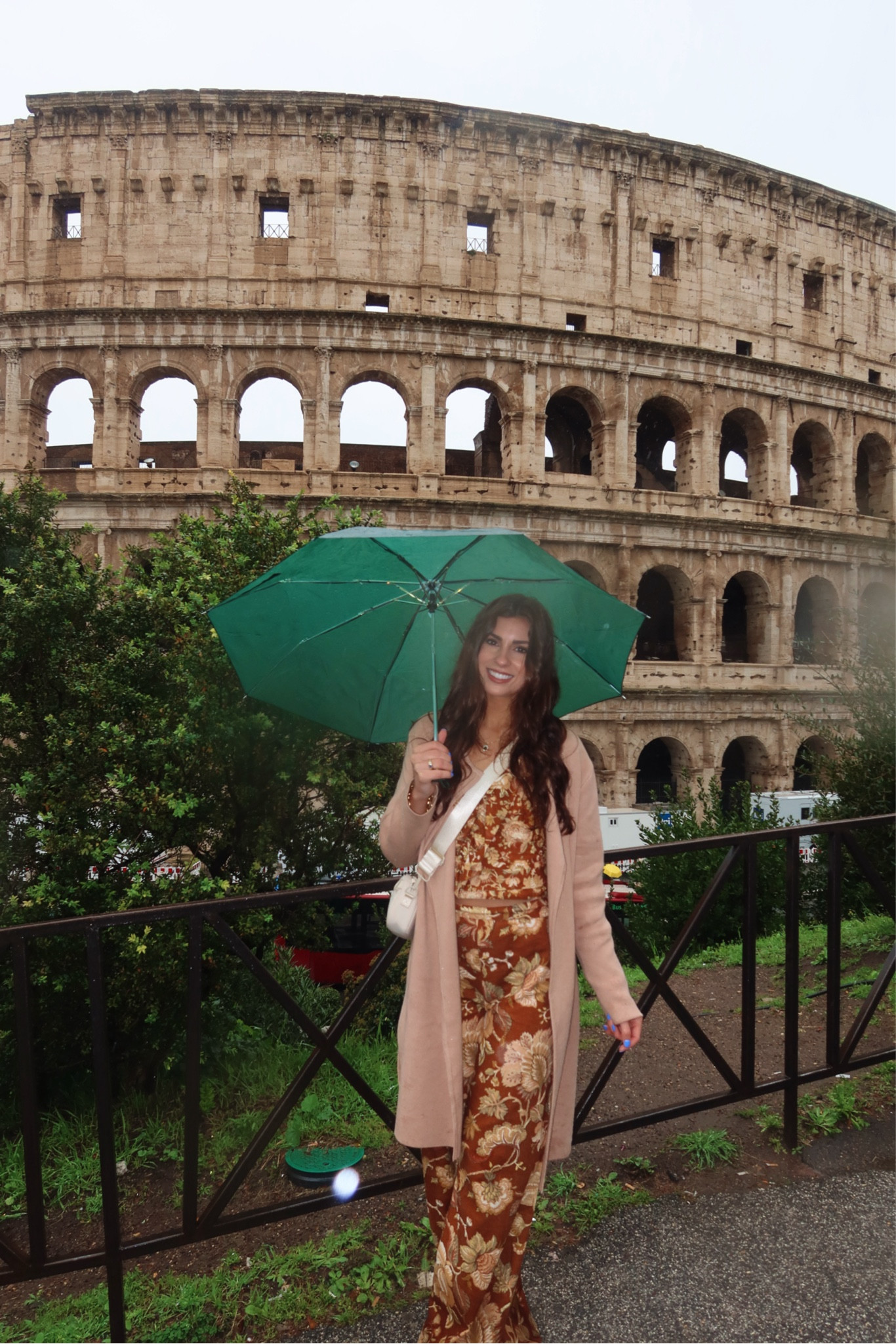 Rainy day at the Colosseum