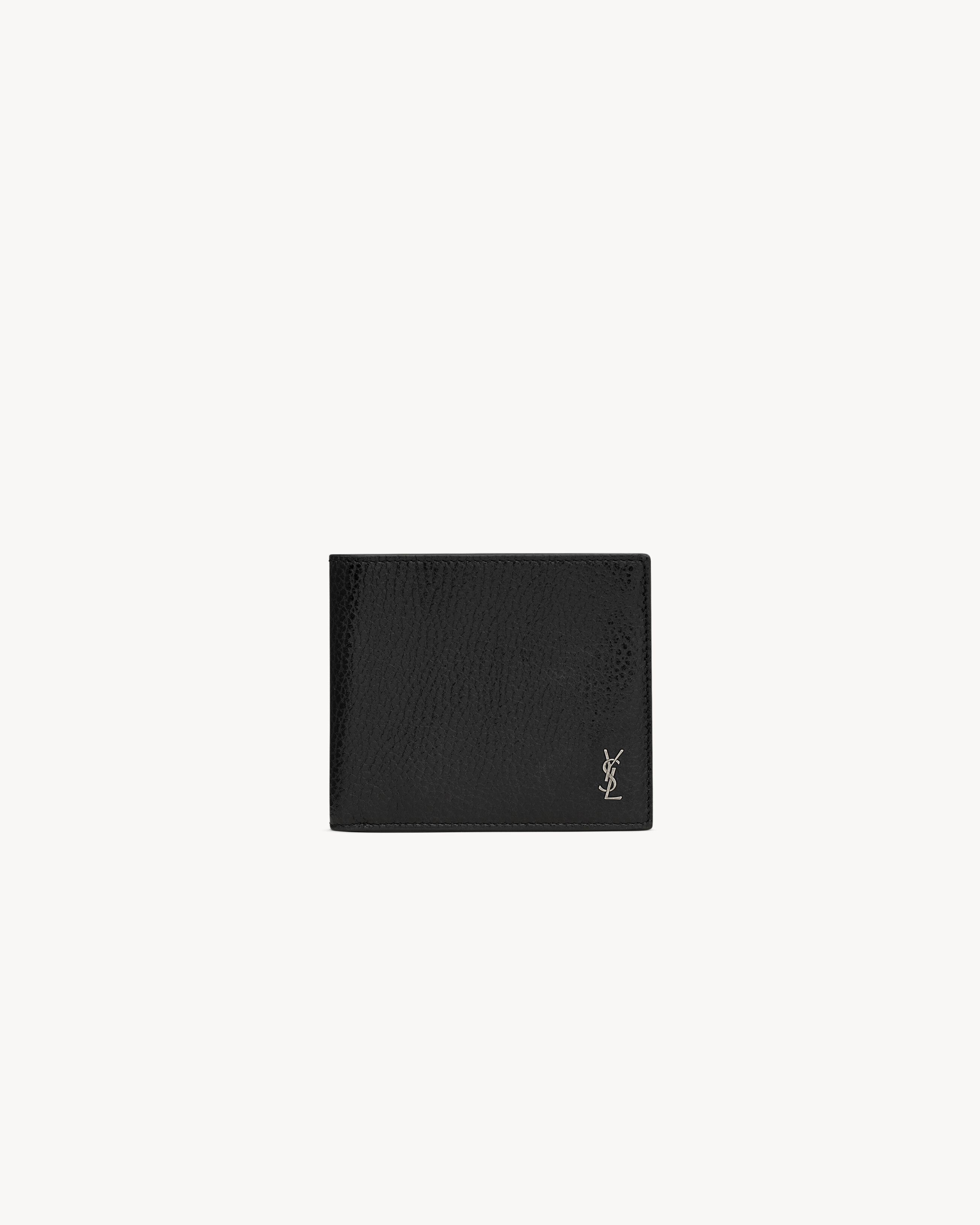 TINY CASSANDRE EAST/WEST WALLET IN GRAINED LEATHER | Saint Laurent Inc. (Global)