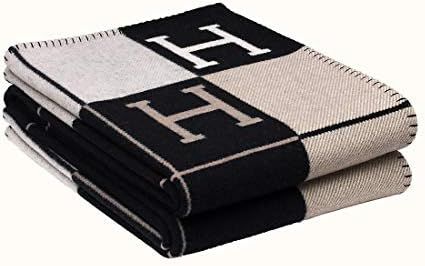 Gypsophila Throw Super Soft Cozy Warm Lightweight Luxury Fleece Blanket for Bed Couch, Plaid Patt... | Amazon (US)