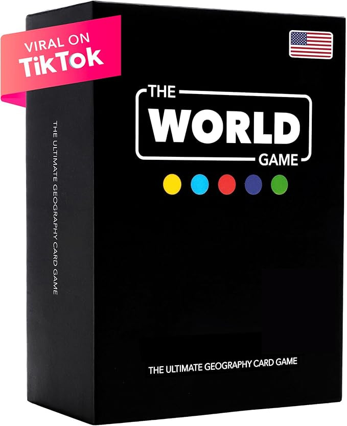 The World Game - Geography Card Game - Educational Games for Kids, Family and Adults - Cool Learn... | Amazon (US)