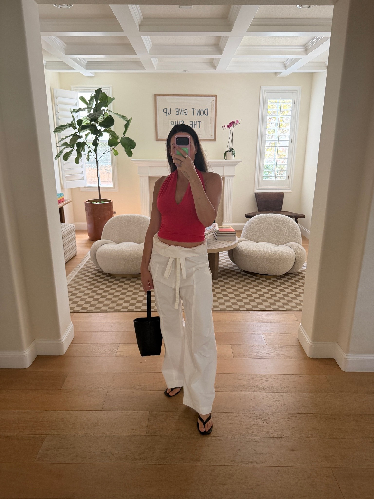 Size small halter 
Size 1 pants

#LTKootd #LTKdayinmylife