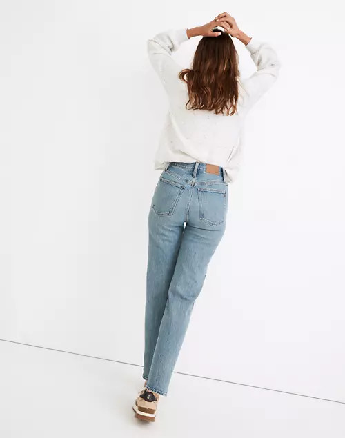 The Perfect Vintage Straight Jean in Hoye Wash | Madewell