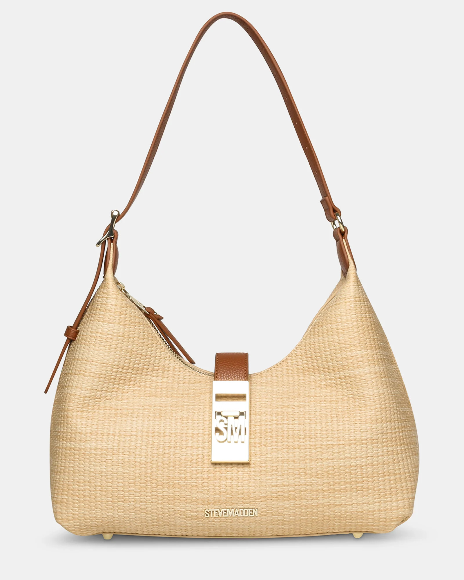 BOVIE-S Natural Shoulder Bag | Women's Designer Handbags | Steve Madden (Canada)
