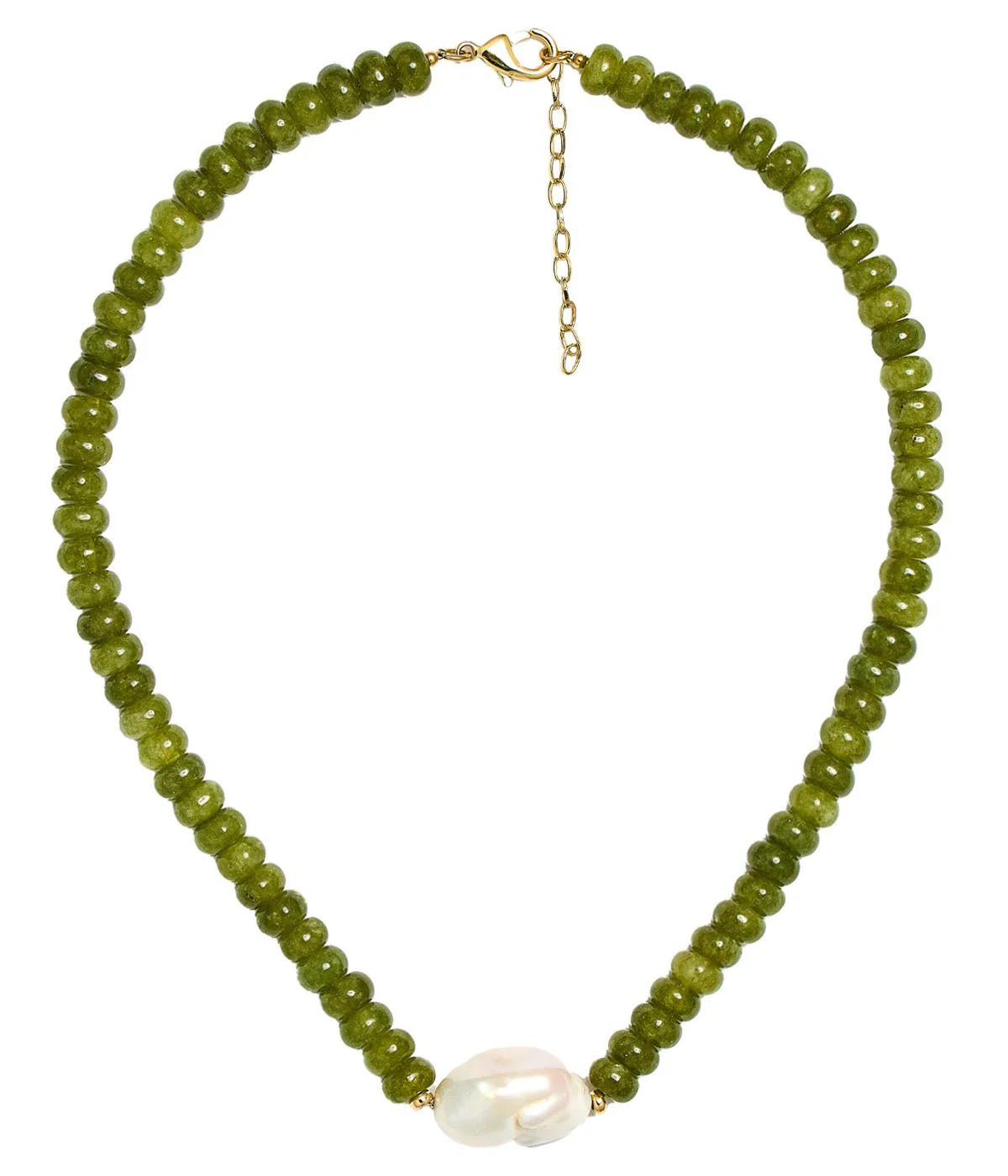 Susie- Quartz Beaded Necklace with freshwater Pearl | Lisi Lerch Inc