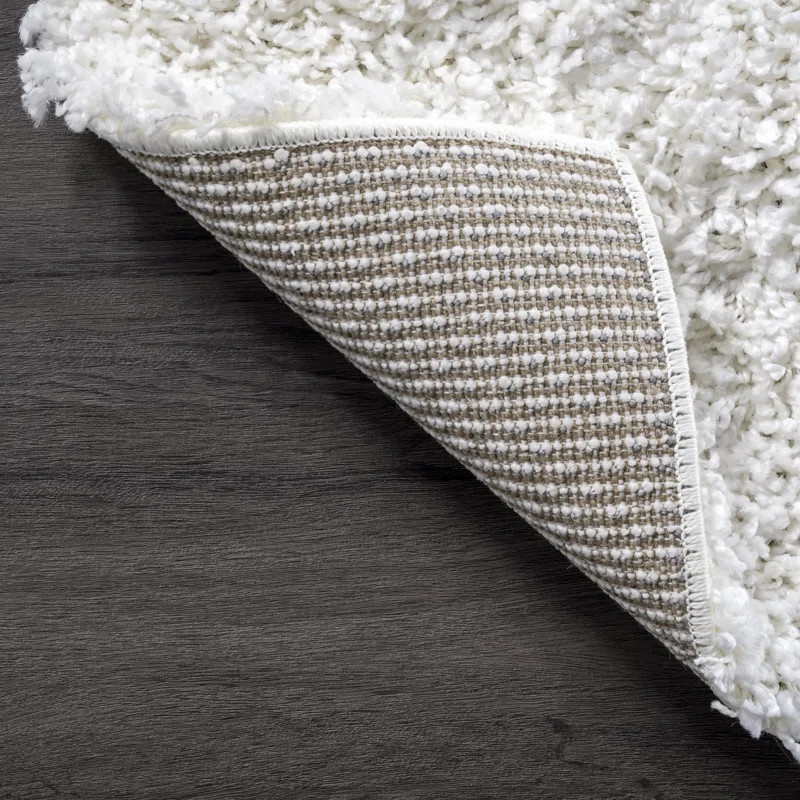 Welford Shag White Area Rug | Wayfair North America