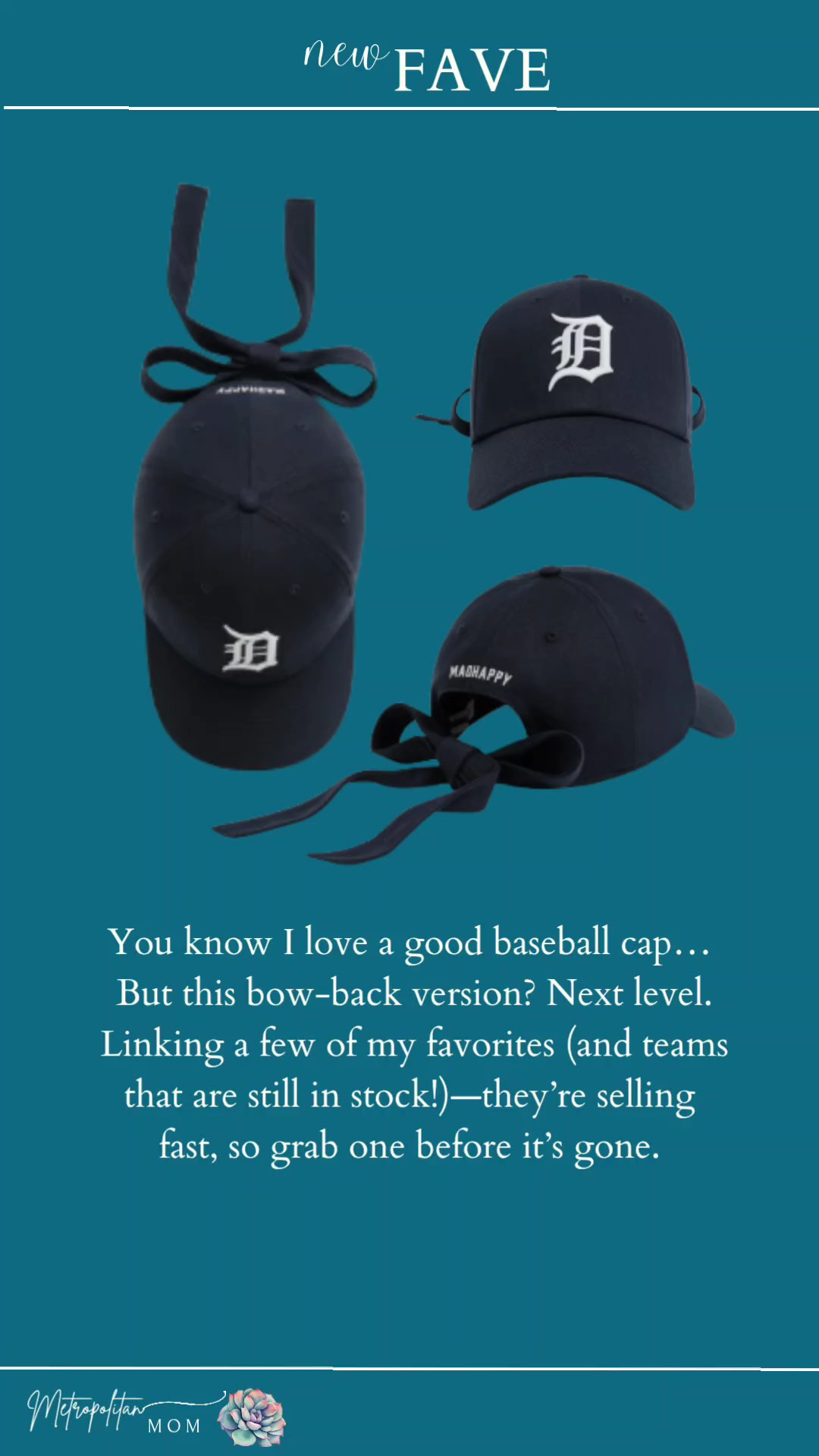 🎀 Meet the Hat That Might Just Go ViralBaseball cap… but make it cute.This 47 Brand hat with the bow in back is the kind of unexpected detail that stops the scroll.Sporty, feminine, and outfit-making.

#LTKOver40 #LTKFindsUnder100 #LTKU