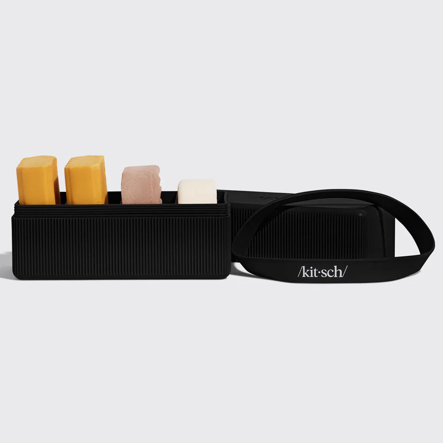 4-Compartment Travel Case - Black | KITSCH | Kitsch