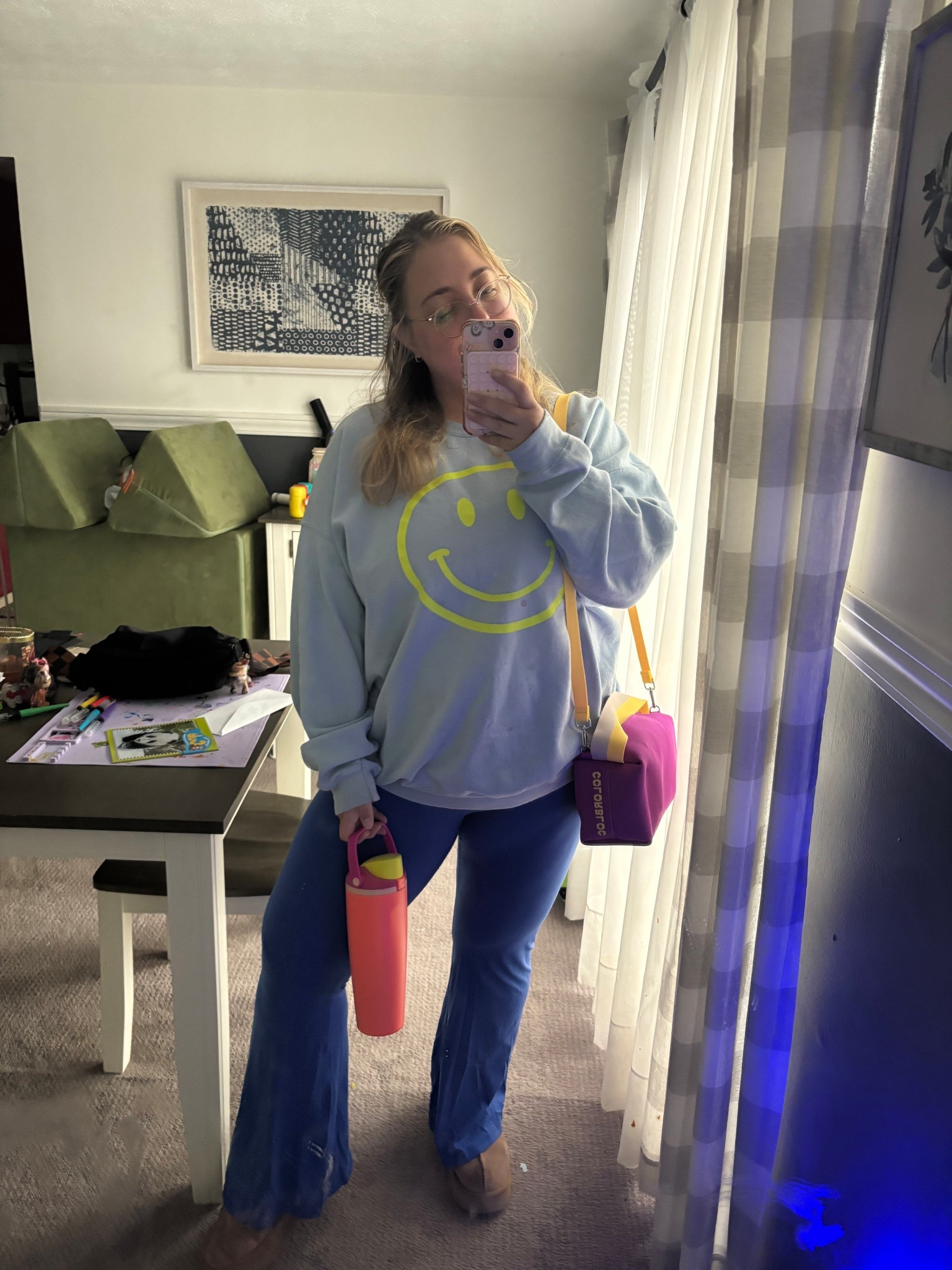 Foggy rainy day comfy outfit top is dressed in lala pants are aerie 

#LTKPlusSize #LTKMidsize #LTKGiftGuide