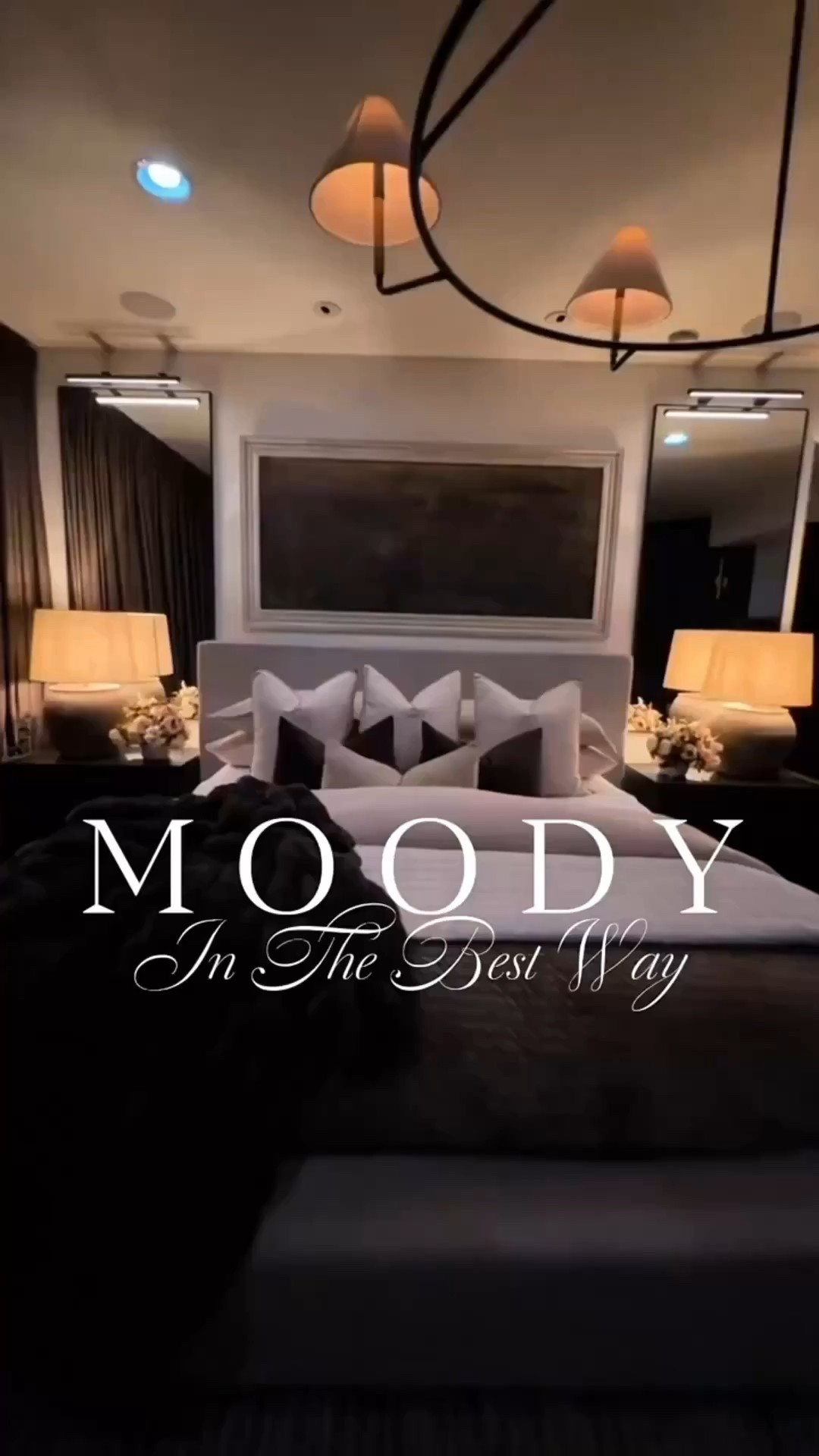 Primary bedroom vibes 🔥 A little drama, a lot of calm. Moody, soft, and quietly dramatic! Just the way I love it ❤️🥰 Follow me @summerthompsonstyles for more cozy + chic home inspo!


#amazonhome #amazonbedroom #moodybedroom #modernbedroom #warmlighting #layeredlighting #oversizedchandelier #neutralbedroom #femininetouch #elevatedspaces #aestheticdecor #moodyaesthetic #cozyandchic #textureddecor #bedroominspo #homeaesthetic #homedecorinspo


O

#LTKFindsUnder100 #LTKGiftGuide #LTKHome