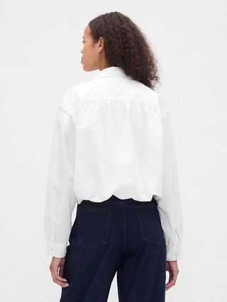 Bubble Hem Shirt | Gap (US)