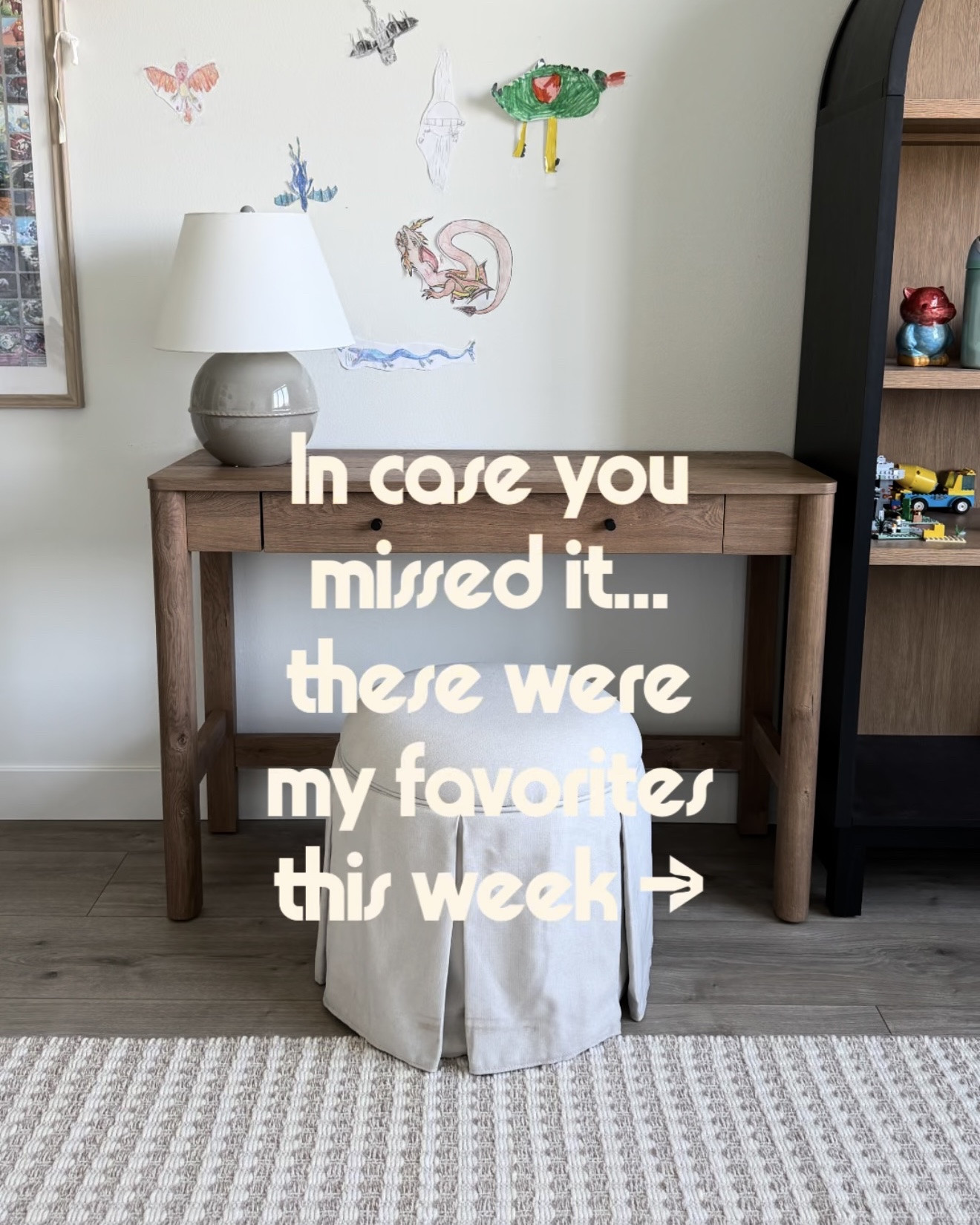 ICYMI this week, here’s what I’ve been loving lately. New granola and coffee syrups 🙌 Plus some new (and old) home finds, including new affordable desks in both of my son’s rooms!

#boujeeonabudget #potterybarnstyle #neutralhome

#LTKHome #LTKSaleAlert #LTKSeasonal