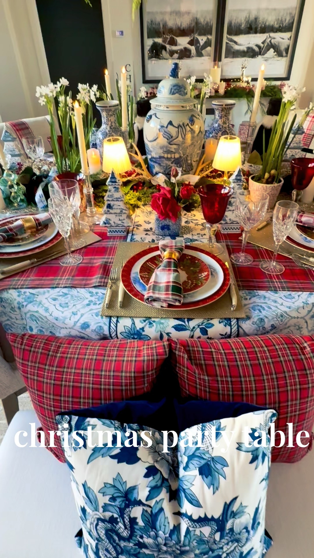 Christmas Party Table
This “Ralph Lauren inspired” tablescape is perfect for a formal dinner party🎄❤️🎄🍽
#ltkpartyideas #ltkchristmasparty

#LTKHome #LTKSeasonal #LTKHoliday