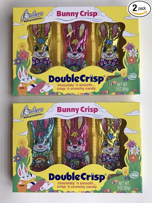 Palmer Easter Double Crisp Bunny Chocolate (2 pack) 3.0 oz | Amazon (US)