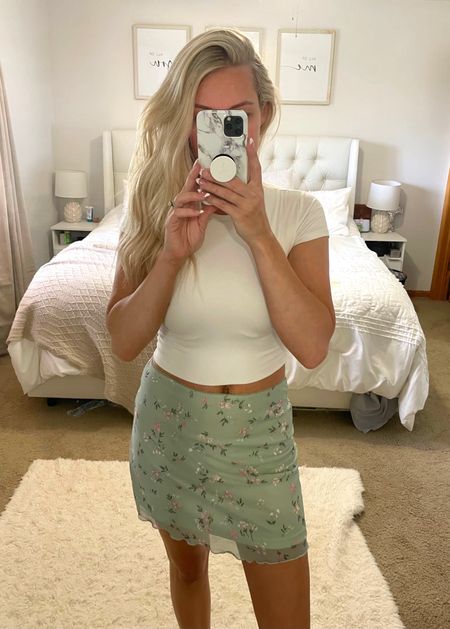 Loving this skirt for summer!! I sized up to a Medium and it fits perfect! Comes in 2 other colors and under $20🌸🌿

#LTKFindsUnder50 #LTKSeasonal #LTKStyleTip