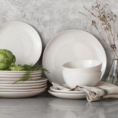 Member's Mark  24 Piece Artisan Collection Stoneware Dinnerware Set | Sam's Club