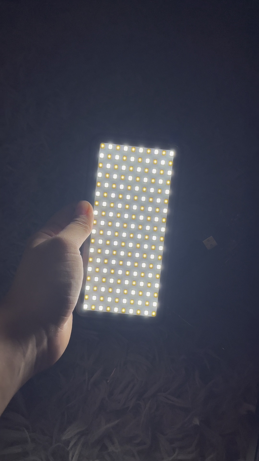 The BEST lighting ever!! It’s the same size as my iPhone 12 Pro Max 
