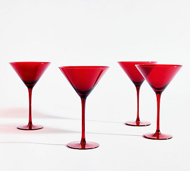 Clara Martini Glasses - Set of 4 | Pottery Barn (US)