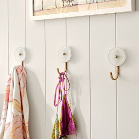 Billabong No-Nails Flower Wall Hooks - Set of 3 | Pottery Barn Teen