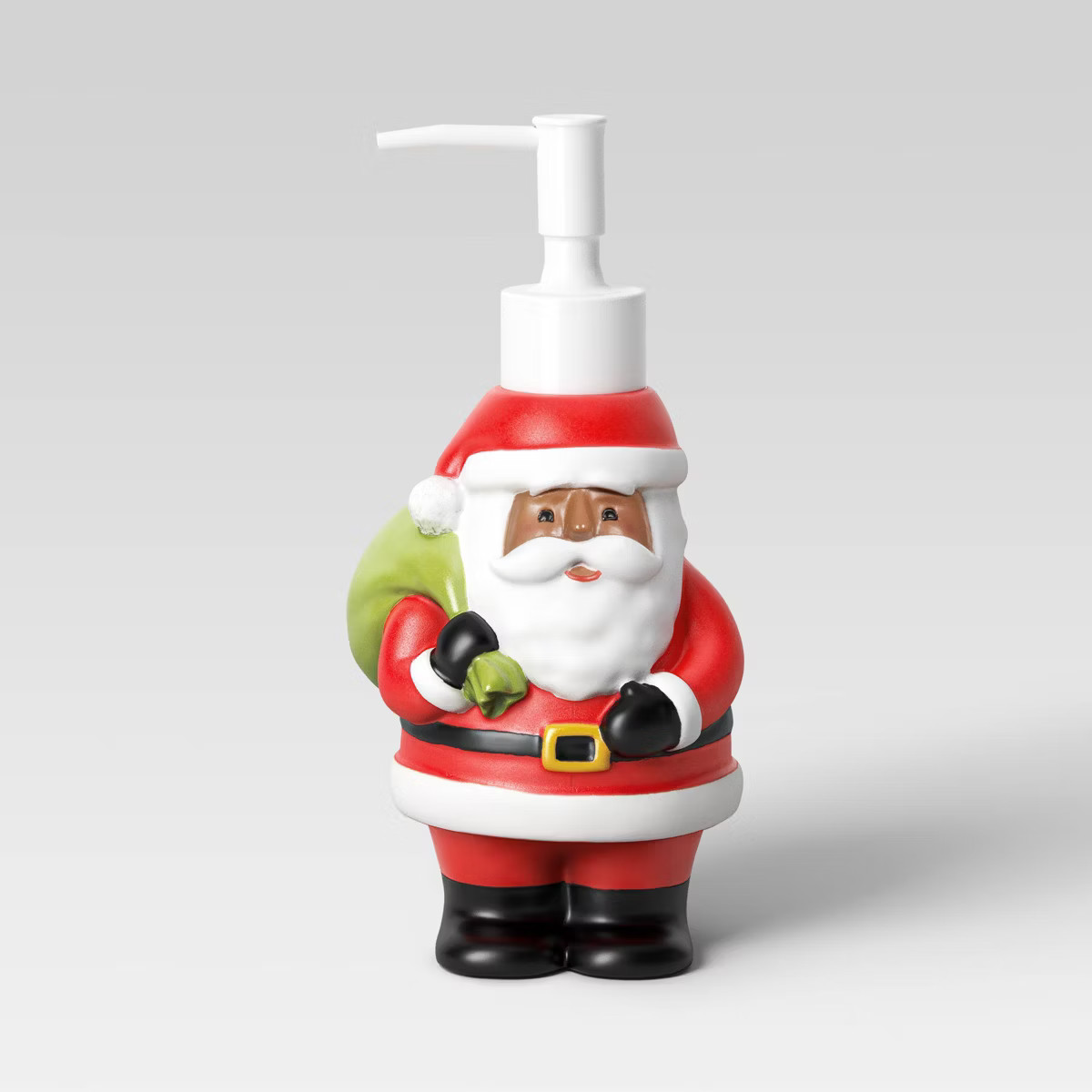 Christmas Diverse Santa Claus Soap Pump - Wondershop™ | Target
