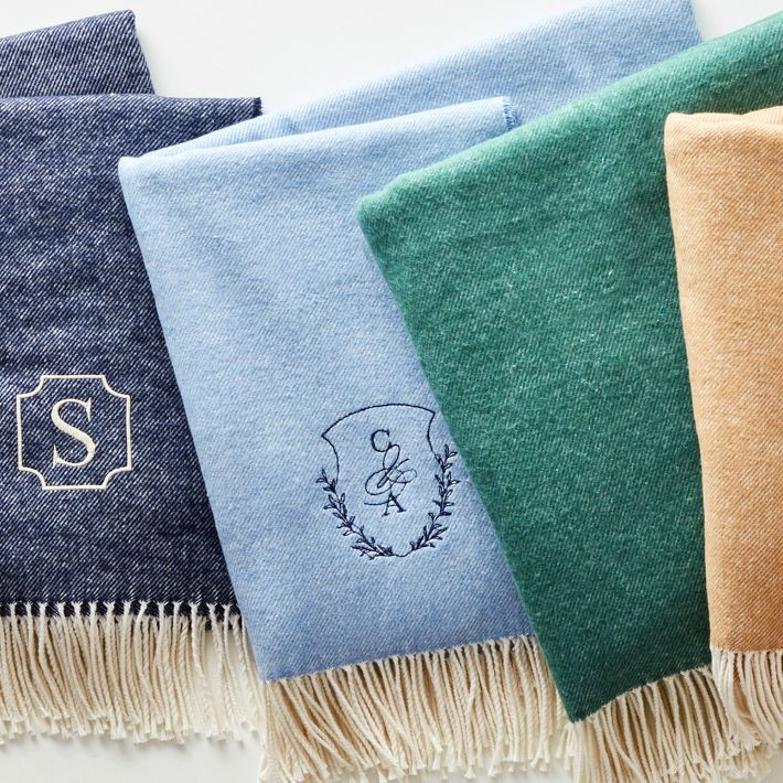 Italian Woven Throw Blanket | Mark and Graham