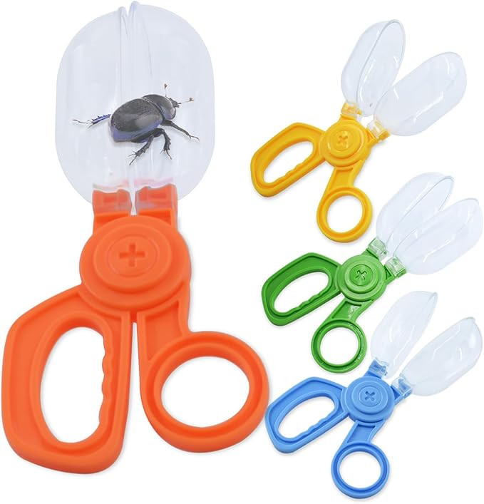 Bug Catcher Scoopers for Kids, 4PCS Handy Scoopers for Bug Catching, Fine Motor Skills Toys for C... | Amazon (US)