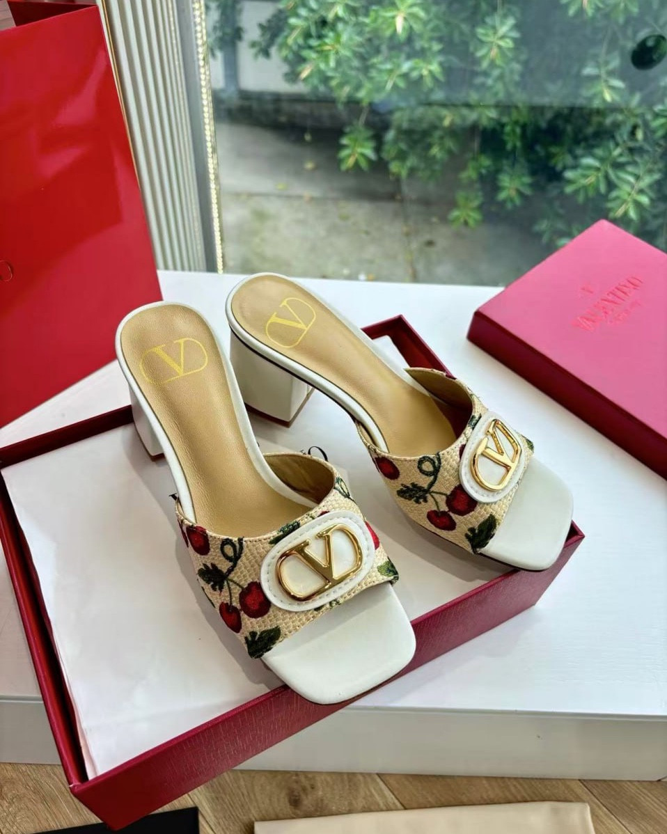 Valentino heel sandal mule. Comes in tons of colours and patterns. The platform doesn't allow selling brand replicas so sellers often change images on the app; the real images are in my post. Make sure you select the number that corresponds to the colour you want. 

#LTKsummer #LTKpartywear #LTKstyletip